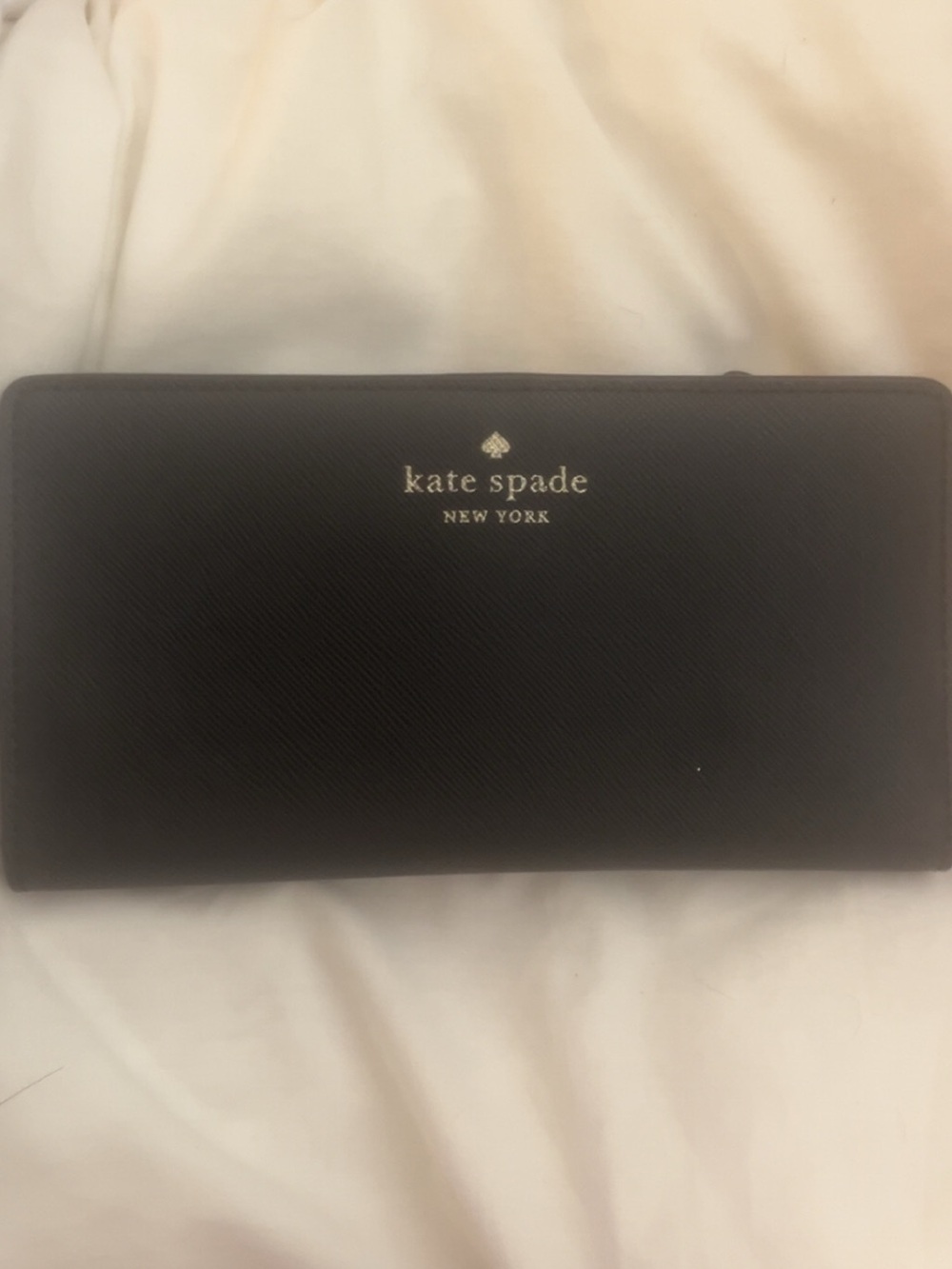 Kate Spade Black Leather Wallet